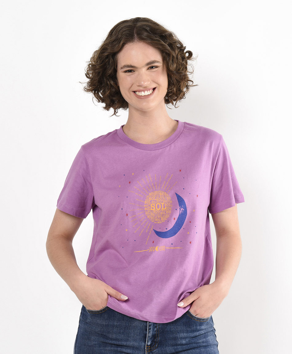 Polera Mujer Sol Y Luna TRICOT