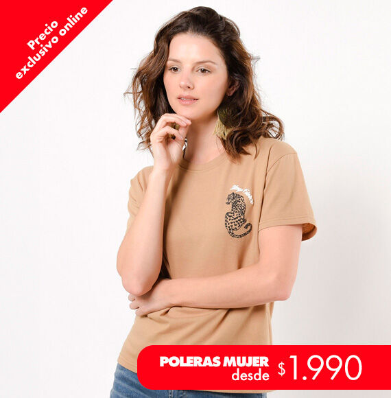 Blusas y poleras online johnson