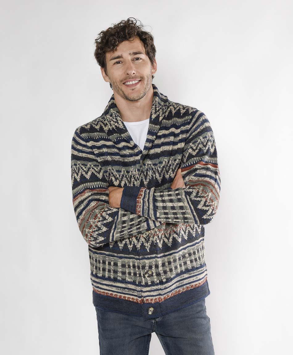 Sweater hombre zig zag - TRICOT